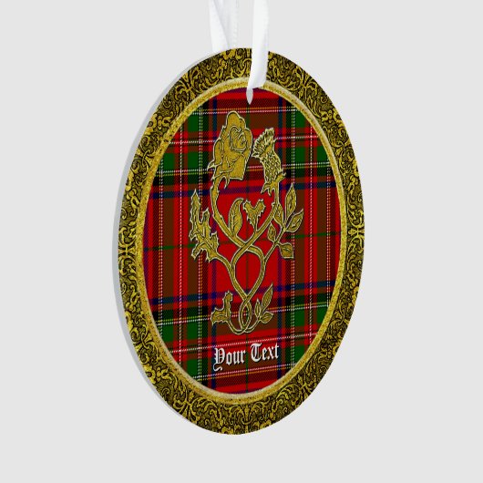 Schots Roos en Thistle Ornament (voorkant)