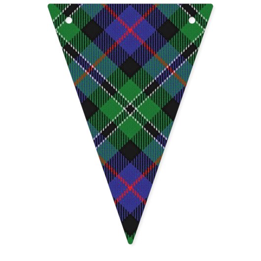 Schots Roos op het Schotse schiereiland Tartan Vlaggetjes (Tweede vlag)