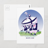 Schots rugbygejuich, Tony Fernandes Briefkaart (Voorkant / Achterkant)