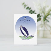 Schots rugbyteam, Tony Fernandes Briefkaart (Staand voorkant)