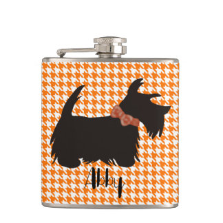 Schots schierflesje, Oranje houndstooth-kolf Heupfles