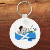 Schots Sleutelhanger (Voorkant)