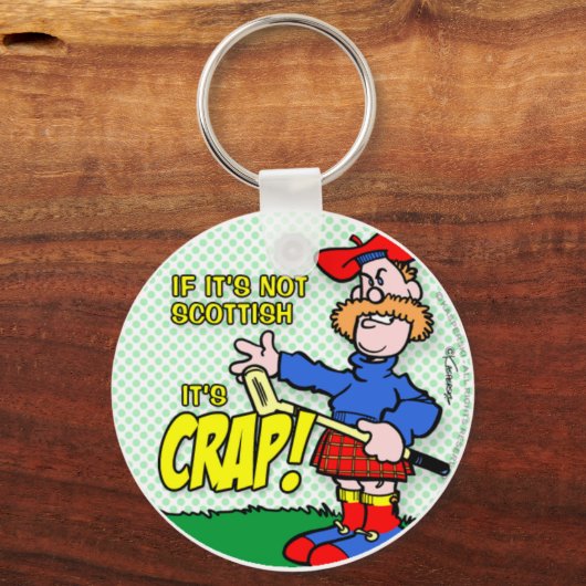 Schots Sleutelhanger (Voorkant)