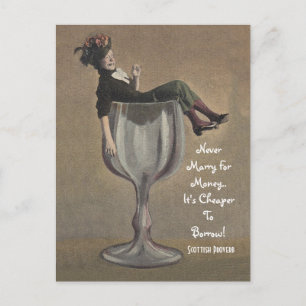 Schots spreekwoord voor Wisdom Briefkaart