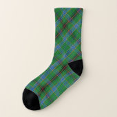 Schots Style Clan Duncan Tartan Pset Sokken (Links - buitenkant)