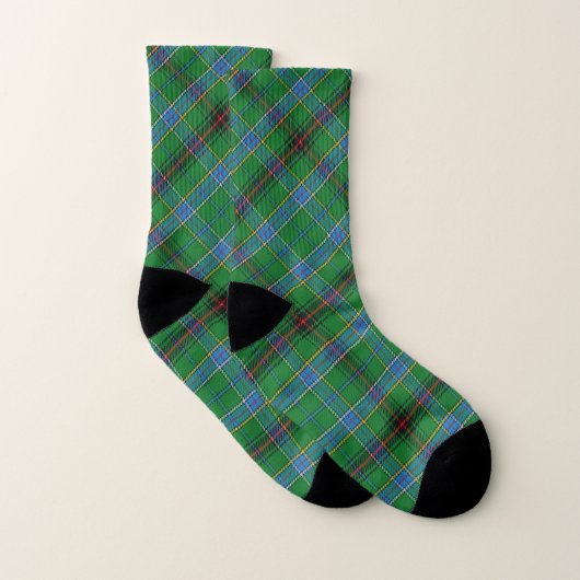 Schots Style Clan Duncan Tartan Pset Sokken (Paar)