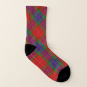 Schots Style Clan Fraser Tartan Pset Sokken (Links binnenkant)