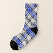 Schots Style Clan Hannay Tartan Sokken (Links - buitenkant)