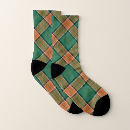 Schots Style Clan Pollock Tartan Pset Sokken (Paar)