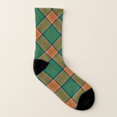 Schots Style Clan Pollock Tartan Pset Sokken (Links binnenkant)