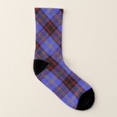 Schots Style Clan Rutherford Tartan Sokken (Rechts - buiten)