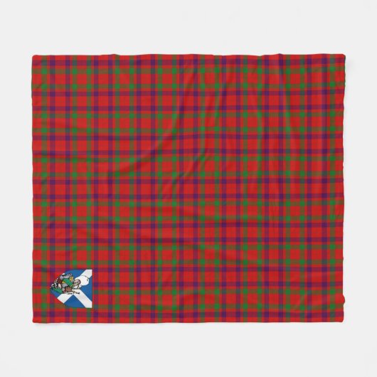 Schots subsidie voor Rothiemurchus Tartan Pset Fleece Deken (Voorkant (Horizontaal))