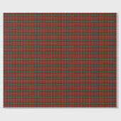 Schots tangbord met tartan speldenpapier cadeaupapier (Vlak)