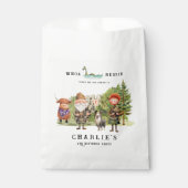 Schots thema verjaardagsfeestje bedankzakje (Voorkant)