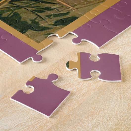 Schots Thistle Flowers  Afbeelding Legpuzzel (Zijkant)