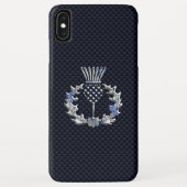 Schots Thistle in Chrome Style Case-Mate iPhone Case (Achterkant)