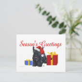 Schots trekpleister voor het spelen briefkaart (Staand voorkant)