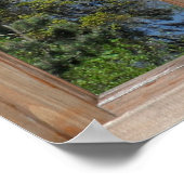 Schots Uitzicht van Loch van een Venster Poster (Hoek)