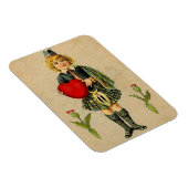 Schots  Valentijn en rood hart Magneet (Rechterzijde)