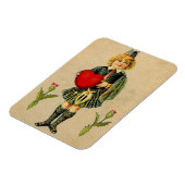 Schots  Valentijn en rood hart Magneet (Linkerzijde)