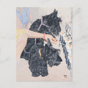 Schots verlichtingskaarsen briefkaart