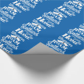 Schots verpakkingspapier cadeaupapier (Hoek)