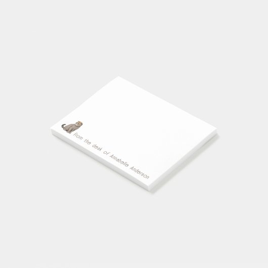 Schots Vet Kat - Persoonlijke opmerkingen Post-it® Notes (Schuin)