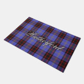 Schots Vista Clan Rutherford Tartan Pset Deurmat (Schuin)