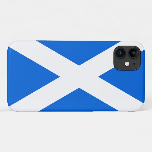 Schots vlaggenschip Case-Mate iPhone case (Achterkant (horizontaal))
