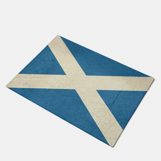 Schots vlaggenvoorbeeld deurmat (Schuin)