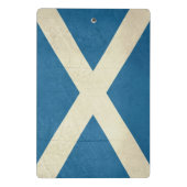 Schots vlaggenvoorbeeld mini klembord (Achterkant)