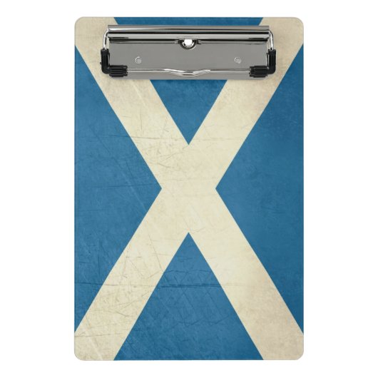 Schots vlaggenvoorbeeld mini klembord (Voorkant)