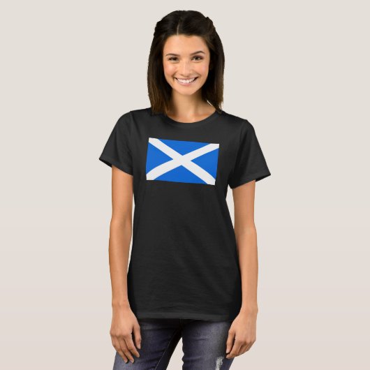 Schots vlaggetje t-shirt (Voorkant volledig)