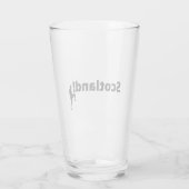 Schots voetbal glas (Achterkant)