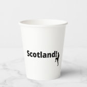 Schots voetbal papieren bekers (Voorkant)