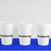Schots voetbal papieren bekers