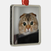 Schots vouw bang metalen ornament (Rechts)