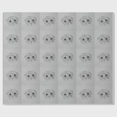 Schots vouw kitten inpakpapier (Vlak)