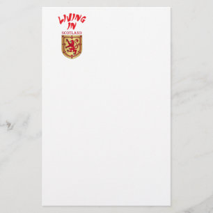 Schots wapen briefpapier
