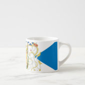 Schots wapenschild espresso kop (Rechts)