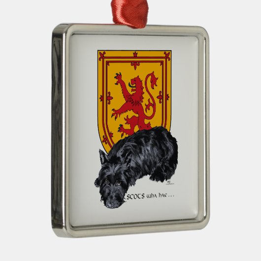Schots Wha Hae Ornament (Rechts)