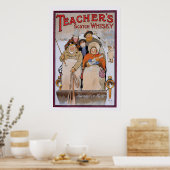 Schots whisky van leraar poster (Keuken)