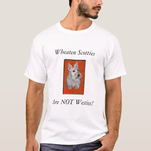 Schots zijn geen esties. t-shirt (Voorkant)