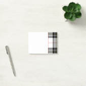 Schots-zwart-wit Clan MacPherson Tartan Post-it® Notes (Kantoor)