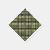 Schots zwarte inktvis, geplateerd servet (Hoek)