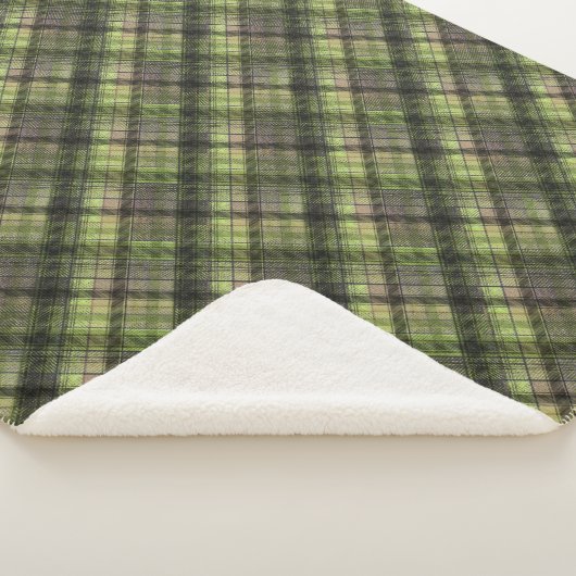 Schots zwarte inktvis, geplateerd sherpa deken (3/4)