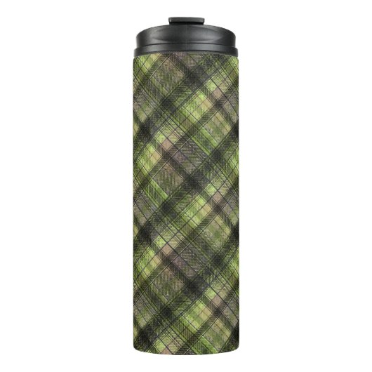 Schots zwarte inktvis, geplateerd thermosbeker (Voorkant)