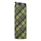 Schots zwarte inktvis, geplateerd thermosbeker (Geroteerd rechts)