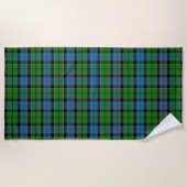 Schotse accenten Clan Forsyth Tartan Strandlaken (Voorkant)