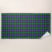 Schotse accenten Clan Galbraith Tartan Strandlaken (Voorkant)